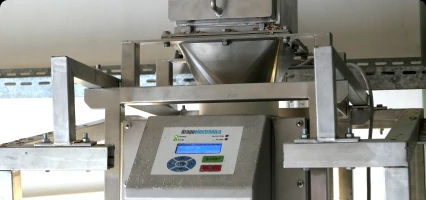 Detector de metales para alimentos con expulsión automática